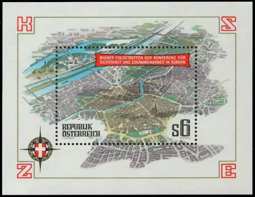 ÖSTERREICH BLOCK KLEINBOGEN Block 8 postfrisch SD1FF12