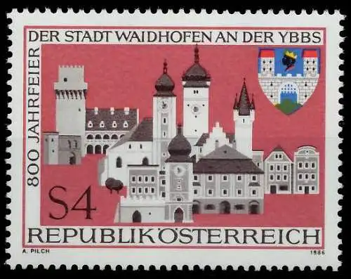 ÖSTERREICH 1986 Nr 1852 postfrisch 23F306