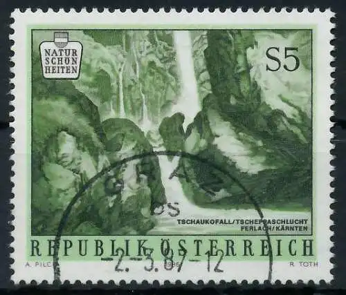 ÖSTERREICH 1986 Nr 1853 gestempelt 23F382