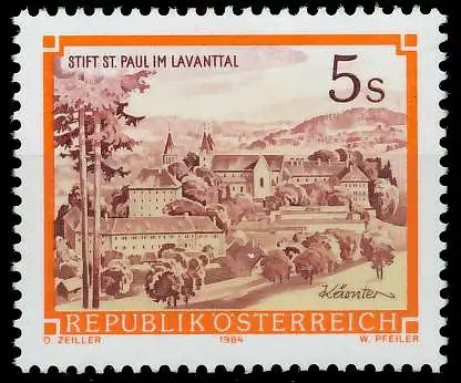 ÖSTERREICH DS STIFTE KLÖSTER Nr 1827 postfrisch 23F3D6