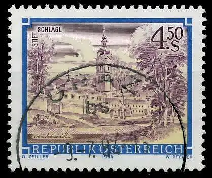 ÖSTERREICH DS STIFTE KLÖSTER Nr 1776 gestempelt 23F40A