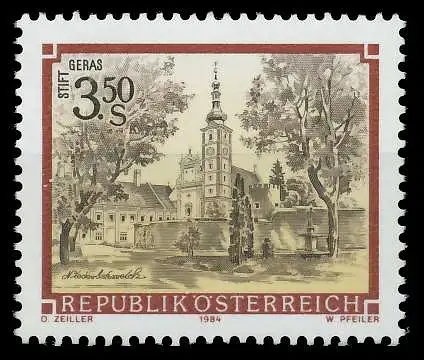 ÖSTERREICH DS STIFTE KLÖSTER Nr 1768 postfrisch 23F422