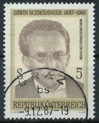 ÖSTERREICH 1987 Nr 1892 gestempelt 23F486