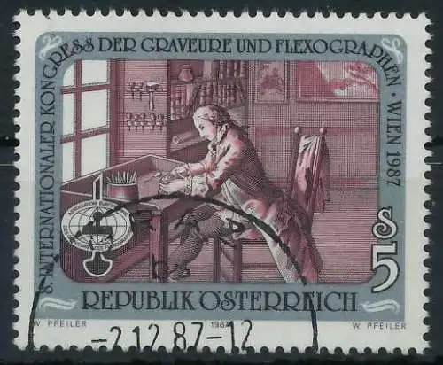 ÖSTERREICH 1987 Nr 1888 gestempelt 23F48E