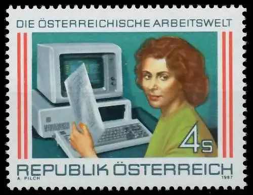 ÖSTERREICH 1987 Nr 1902 postfrisch 23F4CE