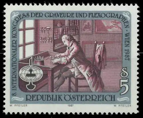 ÖSTERREICH 1987 Nr 1888 postfrisch 23F50E