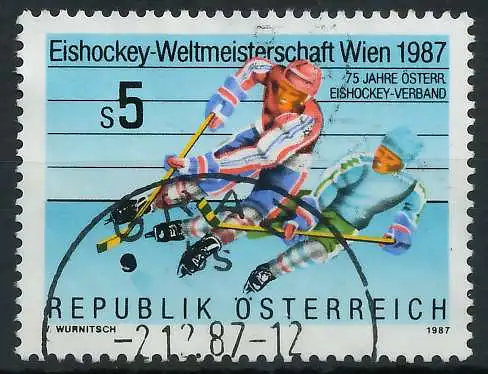 ÖSTERREICH 1987 Nr 1877 gestempelt 23F552