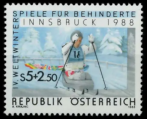 ÖSTERREICH 1988 Nr 1910 postfrisch 23F562