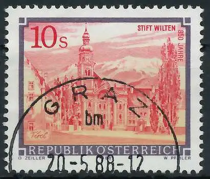 ÖSTERREICH DS STIFTE KLÖSTER Nr 1915 gestempelt 23F582