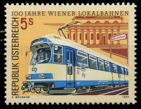 ÖSTERREICH 1988 Nr 1917 postfrisch 23F5B2