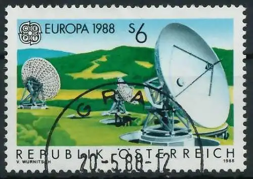 ÖSTERREICH 1988 Nr 1922 gestempelt 23F5E2