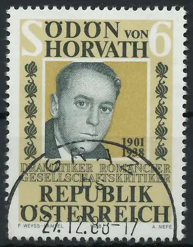 ÖSTERREICH 1988 Nr 1926 gestempelt 23F5E6