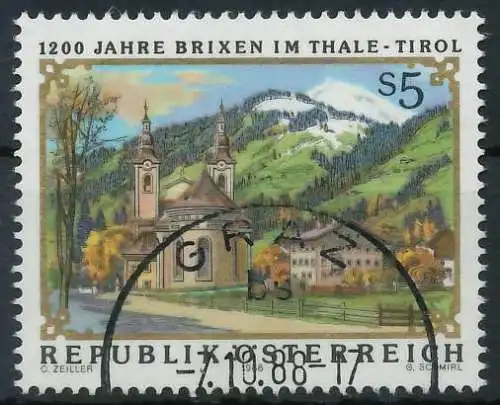 ÖSTERREICH 1988 Nr 1931 gestempelt 23F61A