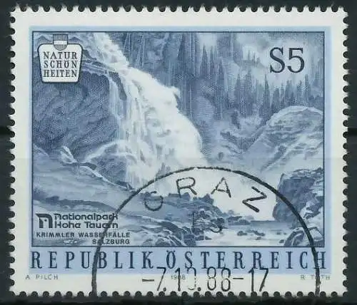 ÖSTERREICH 1988 Nr 1932 gestempelt 23F622