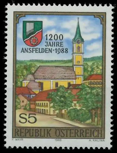 ÖSTERREICH 1988 Nr 1935 postfrisch 23F64A