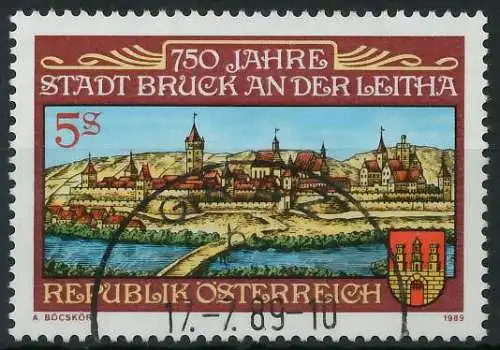ÖSTERREICH 1989 Nr 1949 gestempelt 23F6AA