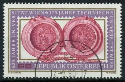 ÖSTERREICH 1990 Nr 1984 gestempelt 23F7C2