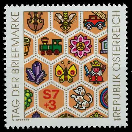 ÖSTERREICH 1990 Nr postfrisch 23F7FE