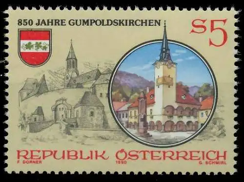 ÖSTERREICH 1990 Nr 1997 postfrisch 23F832