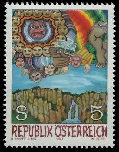 ÖSTERREICH 1990 Nr 2001 postfrisch 245F6A