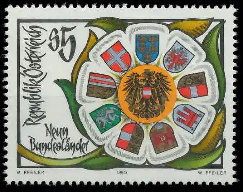 ÖSTERREICH 1990 Nr 2005 postfrisch 245F8A