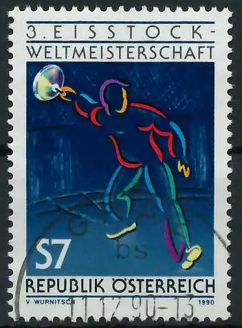 ÖSTERREICH 1990 Nr 2010 gestempelt 245FB6