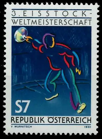 ÖSTERREICH 1990 Nr 2010 postfrisch 245FBE