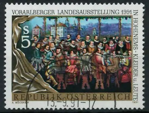 ÖSTERREICH 1991 Nr 2027 gestempelt 246032