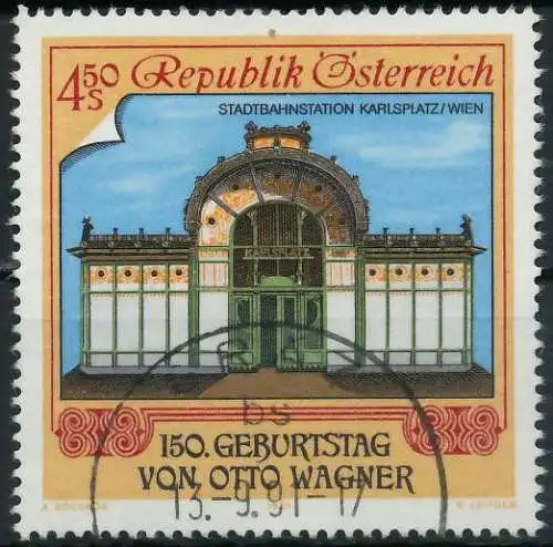 ÖSTERREICH 1991 Nr 2035 gestempelt 246052