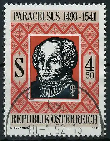 ÖSTERREICH 1991 Nr 2038 gestempelt 24605E