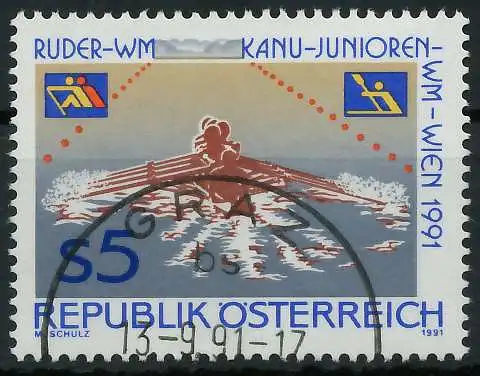 ÖSTERREICH 1991 Nr 2036 gestempelt 246072