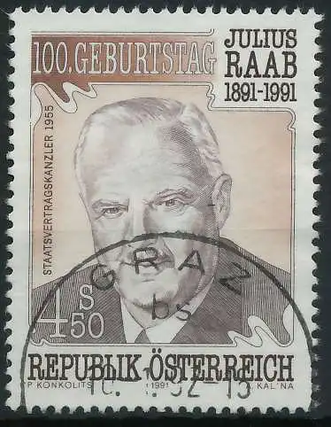ÖSTERREICH 1991 Nr 2047 gestempelt 2460B6