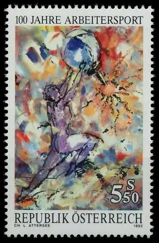 ÖSTERREICH 1992 Nr 2052 postfrisch 2460D2