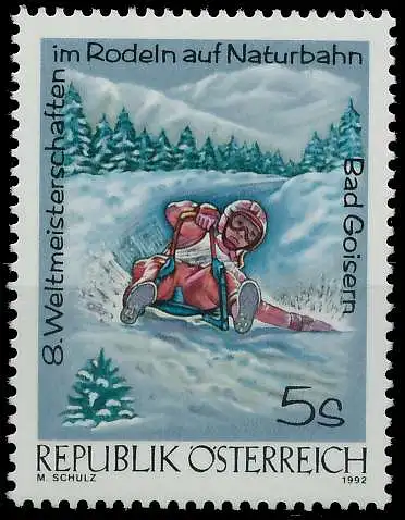 ÖSTERREICH 1992 Nr 2050 postfrisch 2460DA