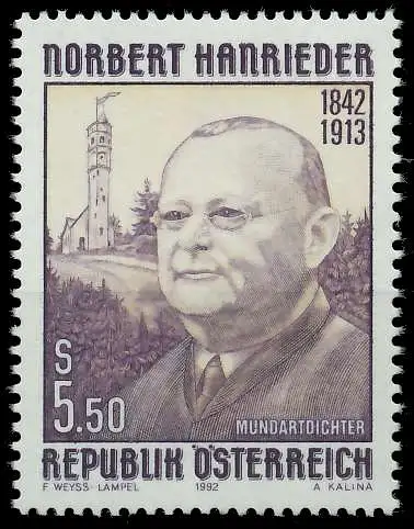 ÖSTERREICH 1992 Nr 2061 postfrisch 24612A