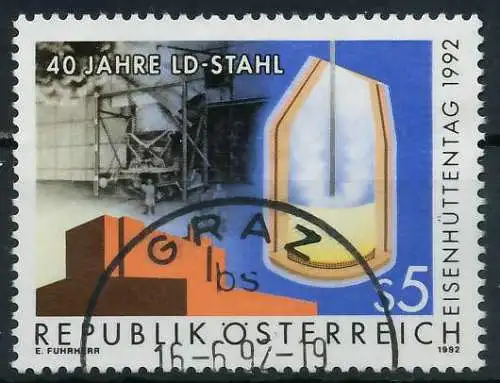 ÖSTERREICH 1992 Nr 2063 postfrisch 24614E