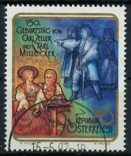 ÖSTERREICH 1992 Nr 2060 gestempelt 246162