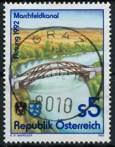 ÖSTERREICH 1992 Nr 2078 zentrisch gestempelt 24618A