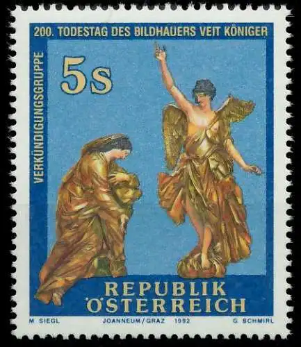 ÖSTERREICH 1992 Nr 2083 postfrisch 2461C2