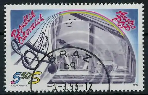 ÖSTERREICH 1993 Nr 2106 gestempelt 2462A6