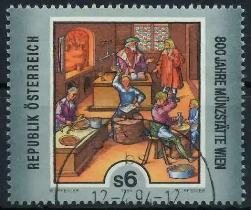 ÖSTERREICH 1994 Nr 2119 gestempelt 2462BA