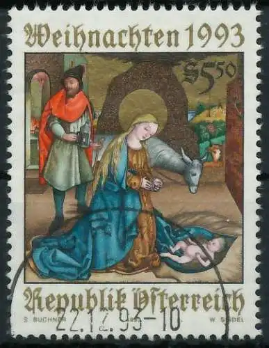 ÖSTERREICH 1993 Nr 2114 gestempelt 2462E2