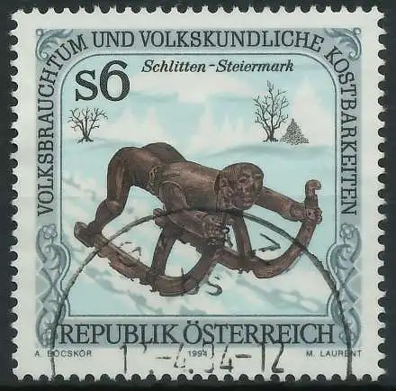 ÖSTERREICH 1994 Nr 2116 gestempelt 2462FE