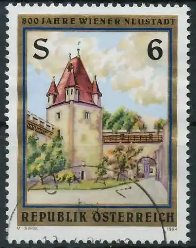 ÖSTERREICH 1994 Nr 2121 gestempelt 246312