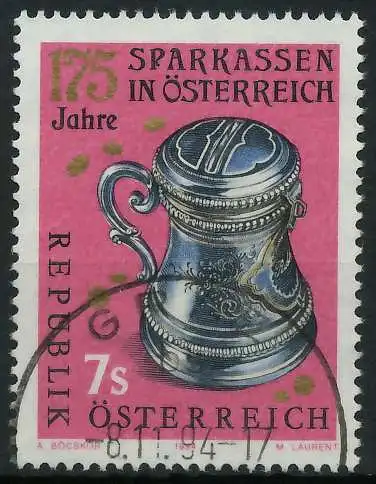 ÖSTERREICH 1994 Nr 2138 gestempelt 2463B2