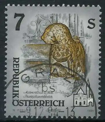 ÖSTERREICH DS KUNSTWERKE Nr 2143 gestempelt 2463CE