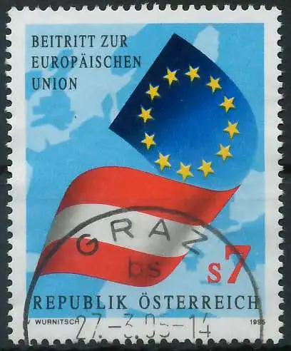 ÖSTERREICH 1995 Nr 2146 gestempelt 2463E2