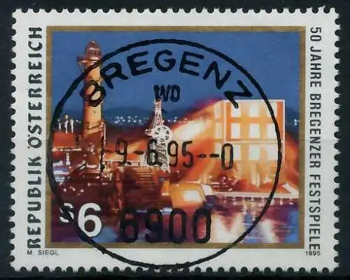 ÖSTERREICH 1995 Nr 2160 zentrisch gestempelt 246432