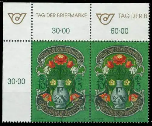 ÖSTERREICH 1995 Nr 2158 gestempelt WAAGR PAAR ECKE-OLI 24643E