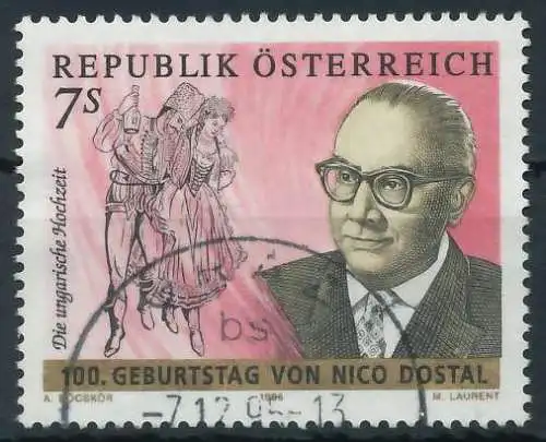 ÖSTERREICH 1995 Nr 2168 gestempelt 2464AA